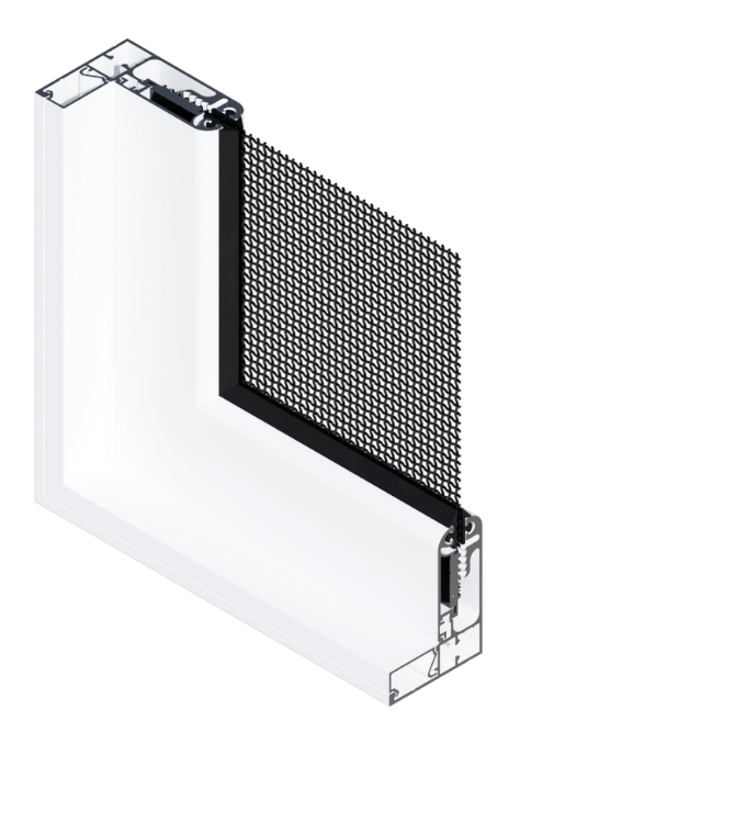 Crimsafe Ultimate 43D Angled Window