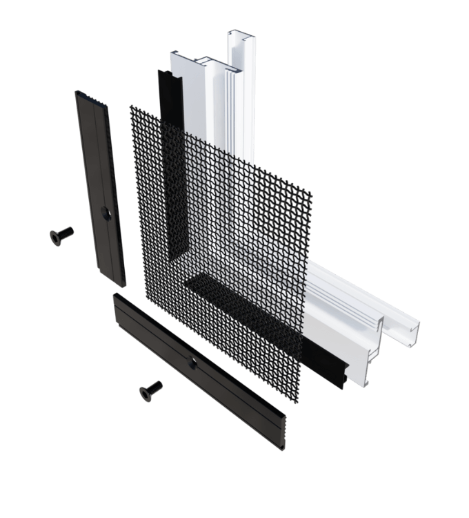 03G Regular Concealed Fit Window - exploded