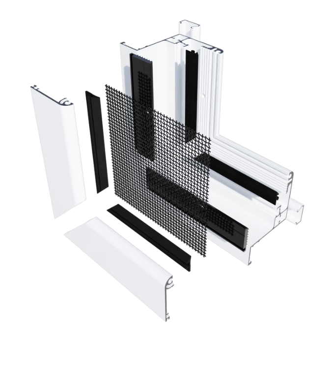 43E Ultimate Build Out Window - exploded