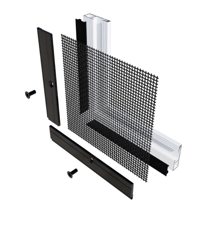 03A Regular Window - exploded