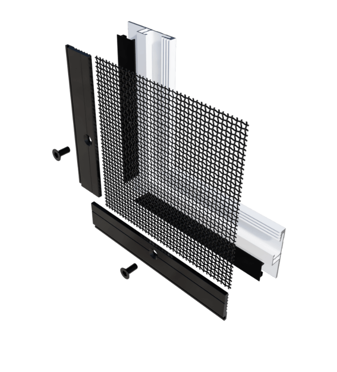 03I Regular Flange Fit Window - exploded